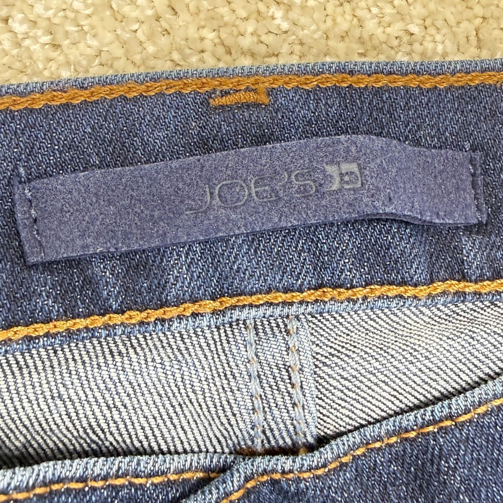 Joe's Jeans The Bobby Boyfriend Womens 25 Blue Distressed Mid Rise Tapered - Picture 3 of 12